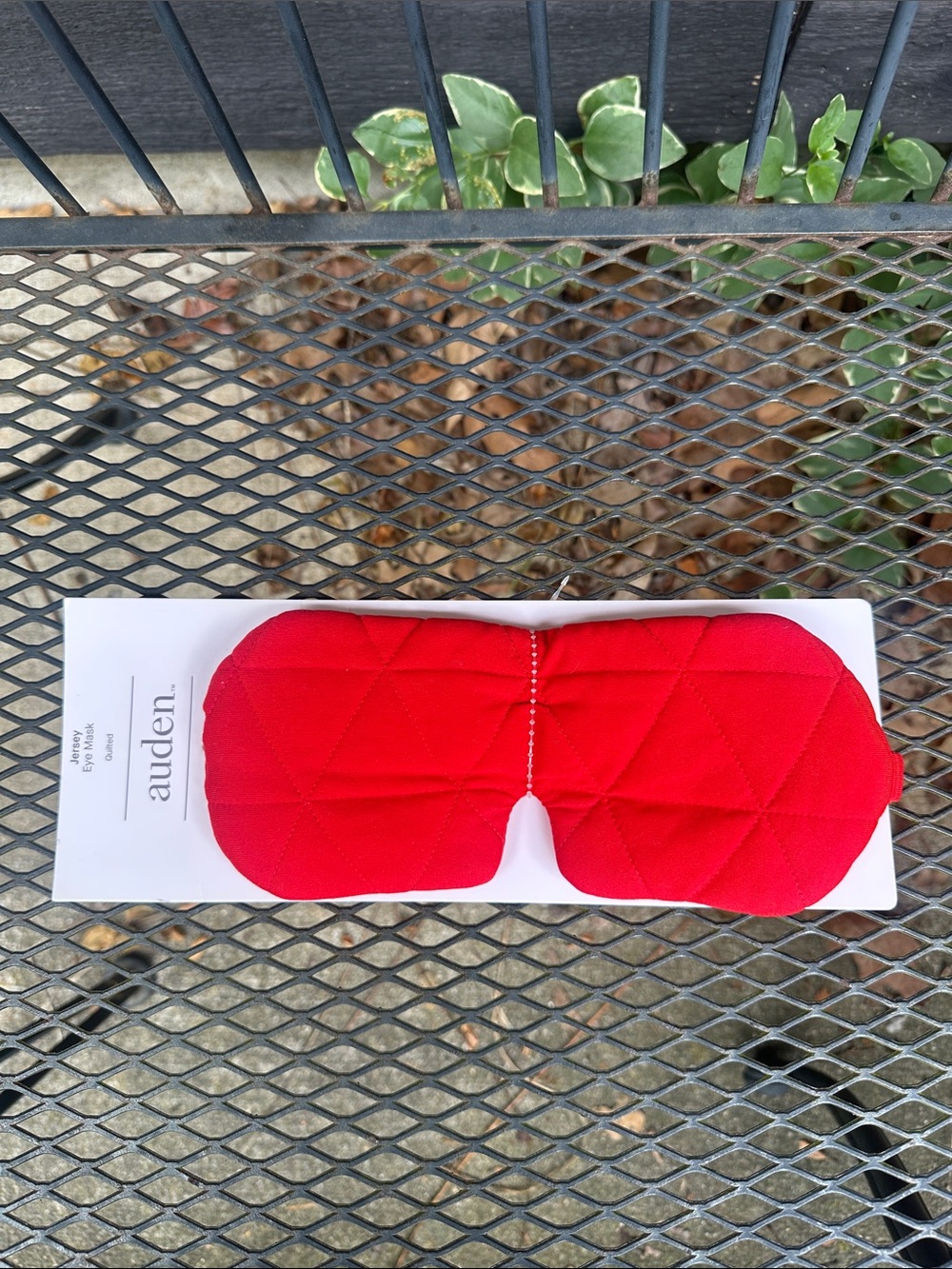 Quilted Sleep Mask